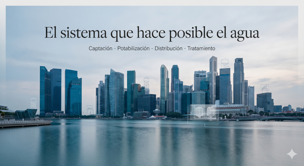 Sistema urbano de agua potable y saneamiento