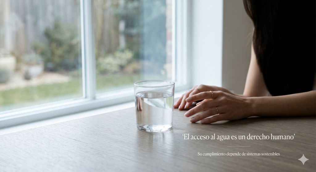 Derecho humano al agua y sostenibilidad de los servicios públicos